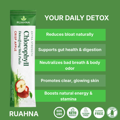 RUAHNA Chlorophyll Stick Packs